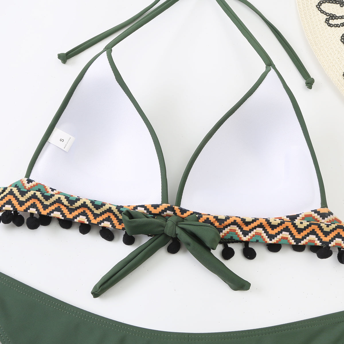 Backless Leopard-Print Low-Rise Bikini