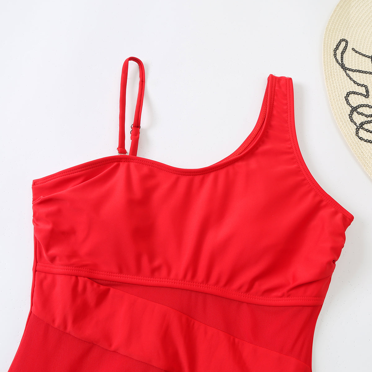 Gauze One-Piece Swimsuit