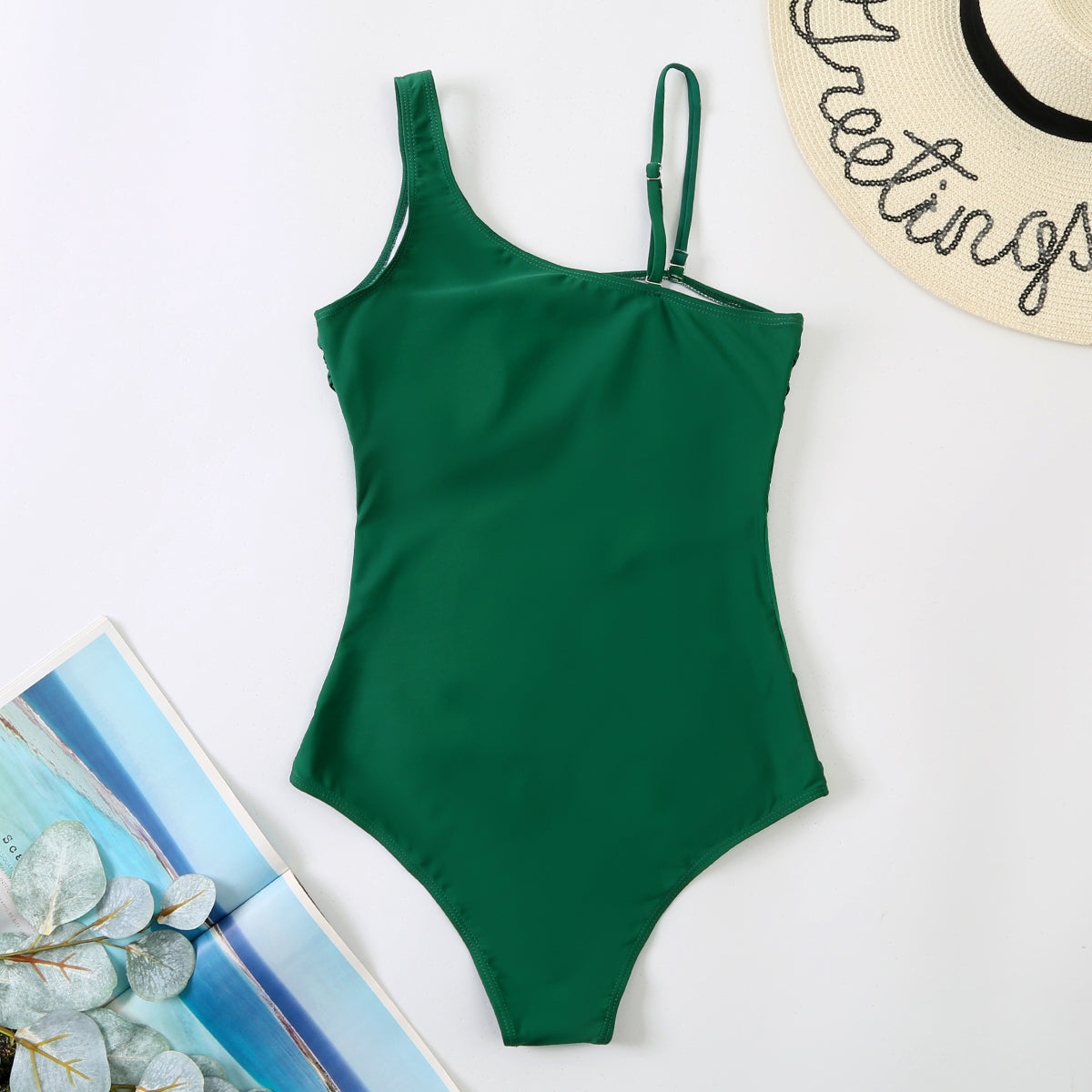 Gauze One-Piece Swimsuit