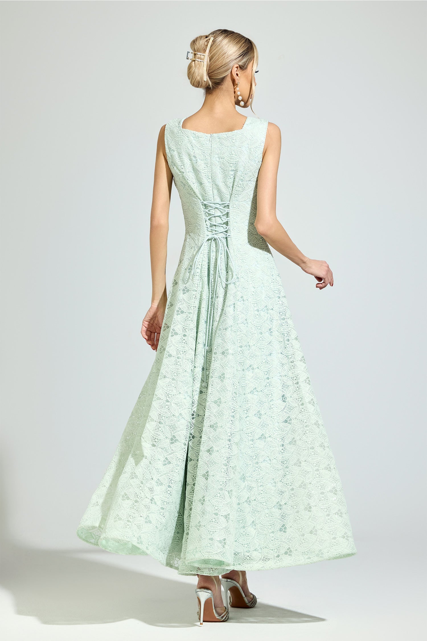 Narevix Green Lace Set