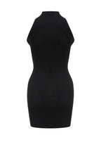 Suzette Twist-Detail Cutout Mini Dress