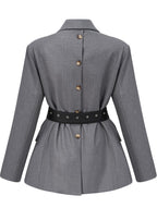 Penelope Belted Waist Blazer