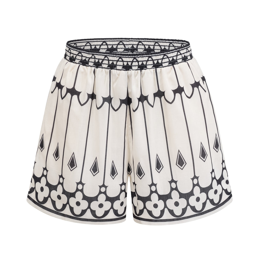 Aqxira Graphic-Print Shirt & Shorts Matching Set