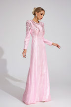 Barbalyn Sequined Maxi Dress
