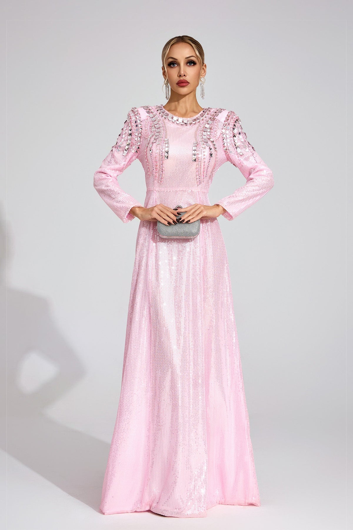 Barbalyn Sequined Maxi Dress