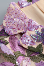 Evalyse Sequin Embroidery Two Piece Set