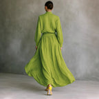 M&H | Two-Piece Set with High-Waisted Maxi Skirt