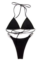 Darja Black Diamante Bikini