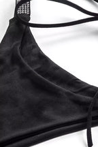 Darja Black Diamante Bikini