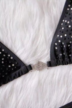 Kasey Black Diamante Bikini