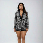 Novalie - Embellished Pearl & Bead Blazer