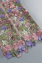 Wyral Floral Strapless Ankle Dress