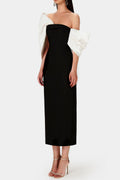 Niche Bow-tie Off-shoulder Dress