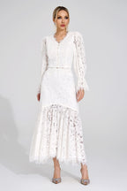 Sylvarex White Lace Set