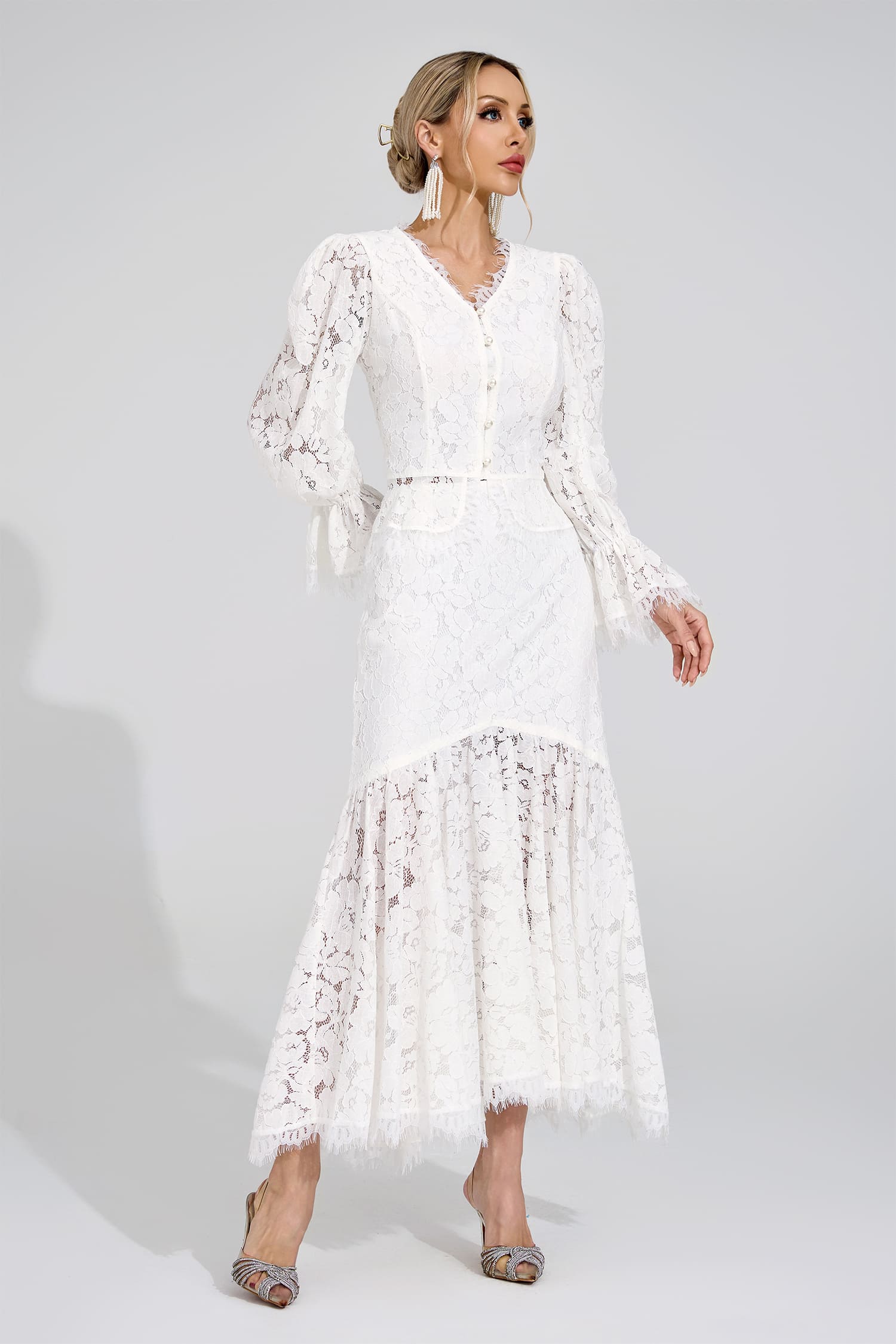 Sylvarex White Lace Set