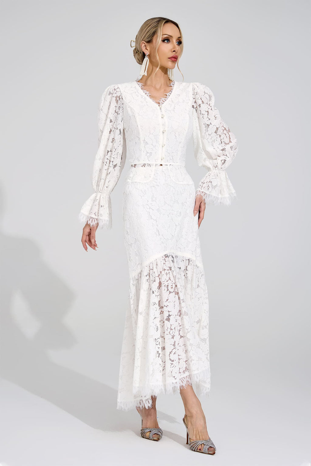 Sylvarex White Lace Set
