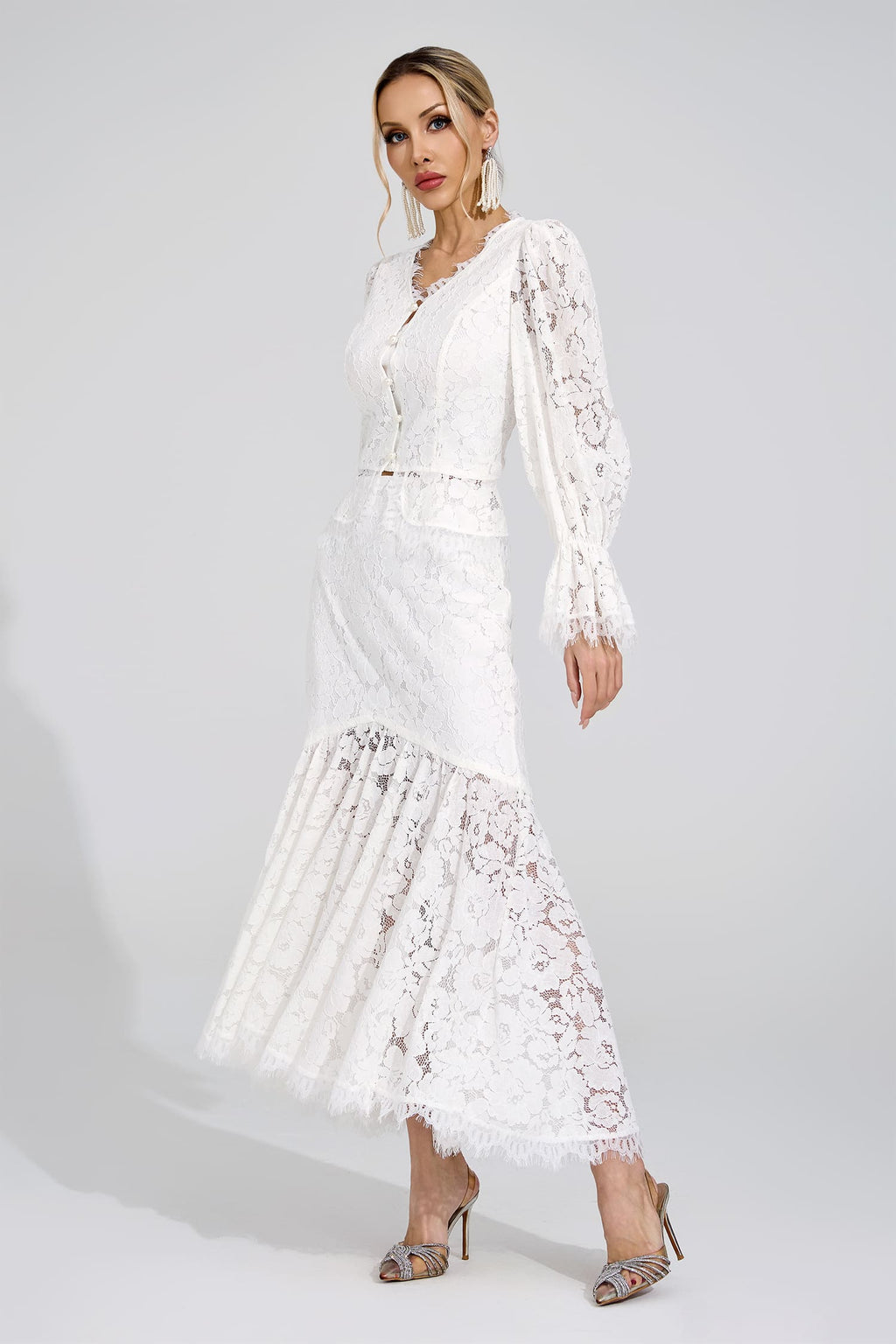 Sylvarex White Lace Set