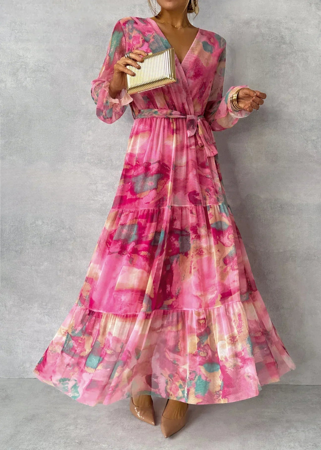 Camila | Floral Wrap Dress