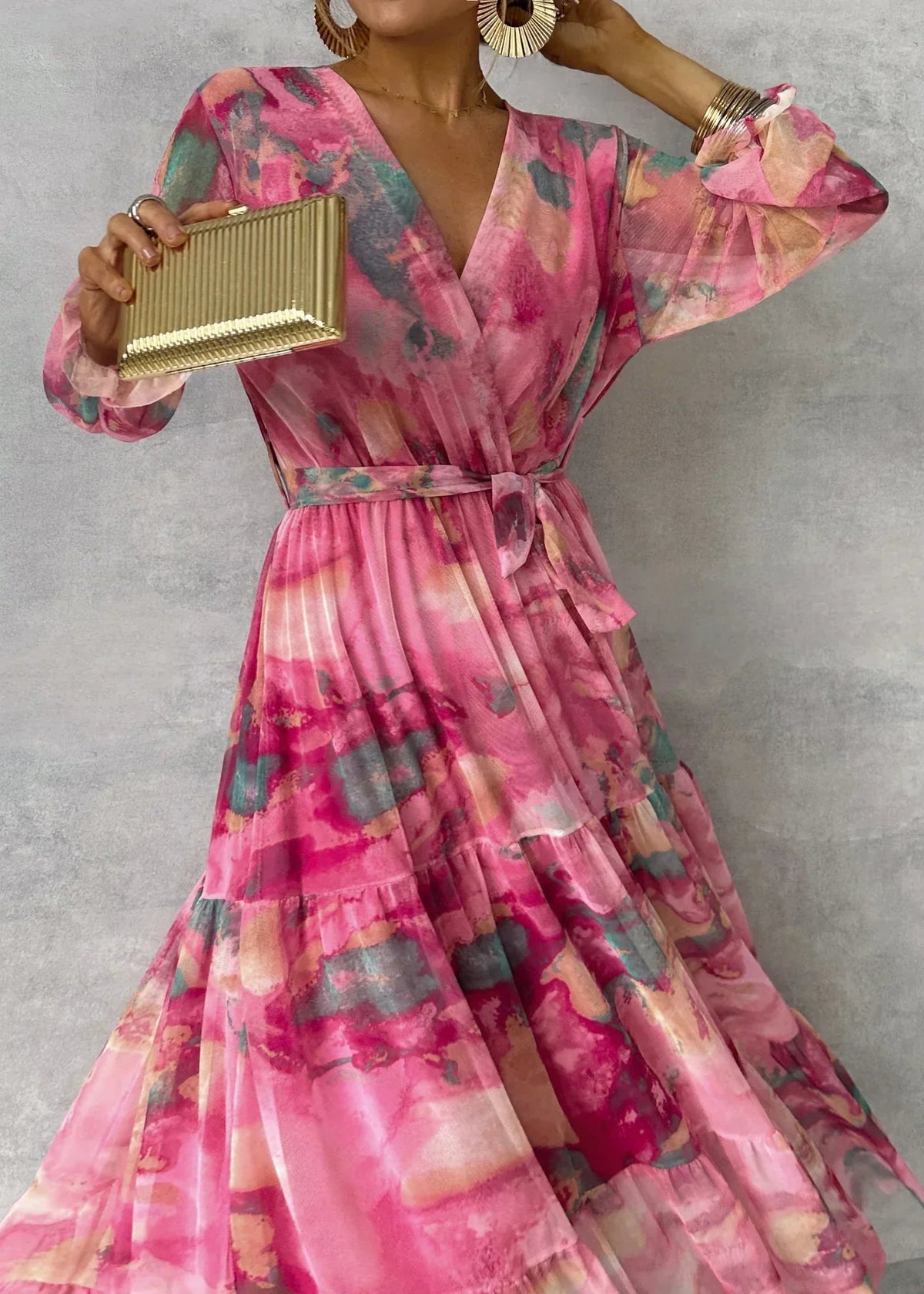 Camila | Floral Wrap Dress