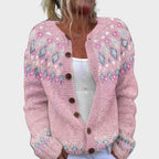 Maya | Knit Button-Front Cardigan