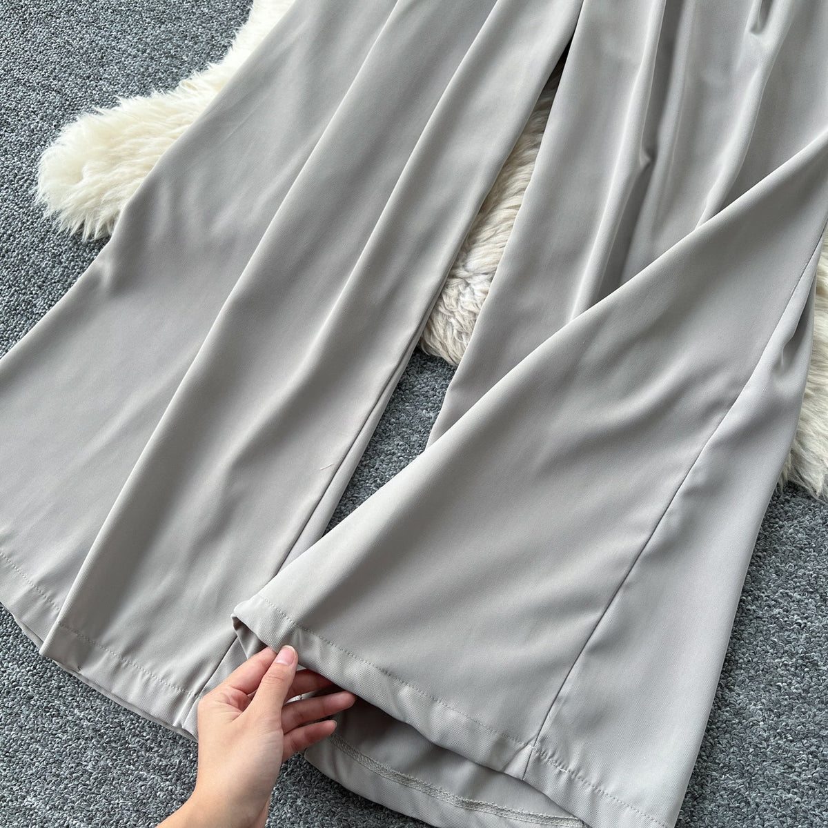 Chic Backless V-neck Halter Jumpsuits