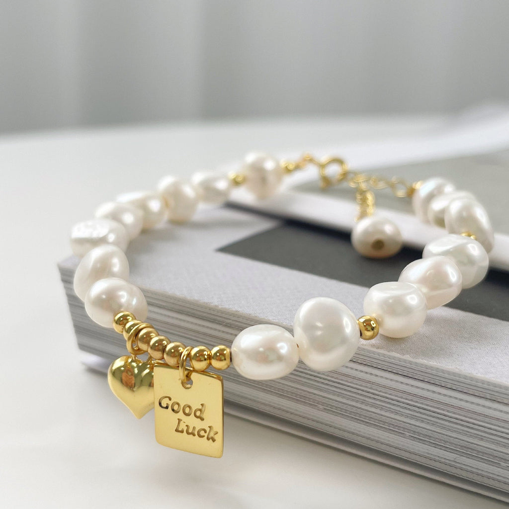 Good Luck Pearl Vintage Bracelet