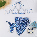 Multi-color Printed Sexy Bikini