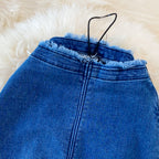 Slim-fit Elastic Wide-leg Trousers