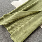 Twisted Cardigan&Skirt Thermal 2Pcs