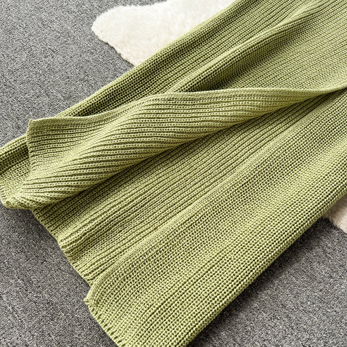 Twisted Cardigan&Skirt Thermal 2Pcs