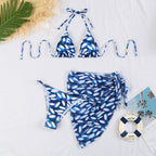 Multi-color Printed Sexy Bikini