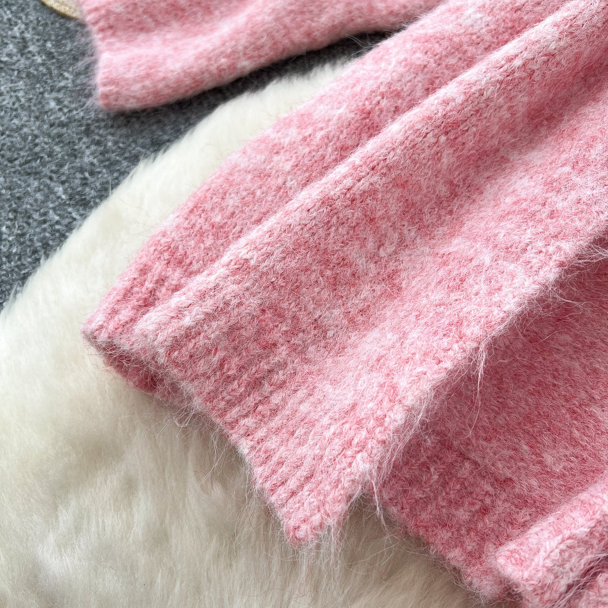 Cardigan&Halter Camisole Soft Knitted 2Pcs