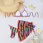 Multi-color Printed Sexy Bikini