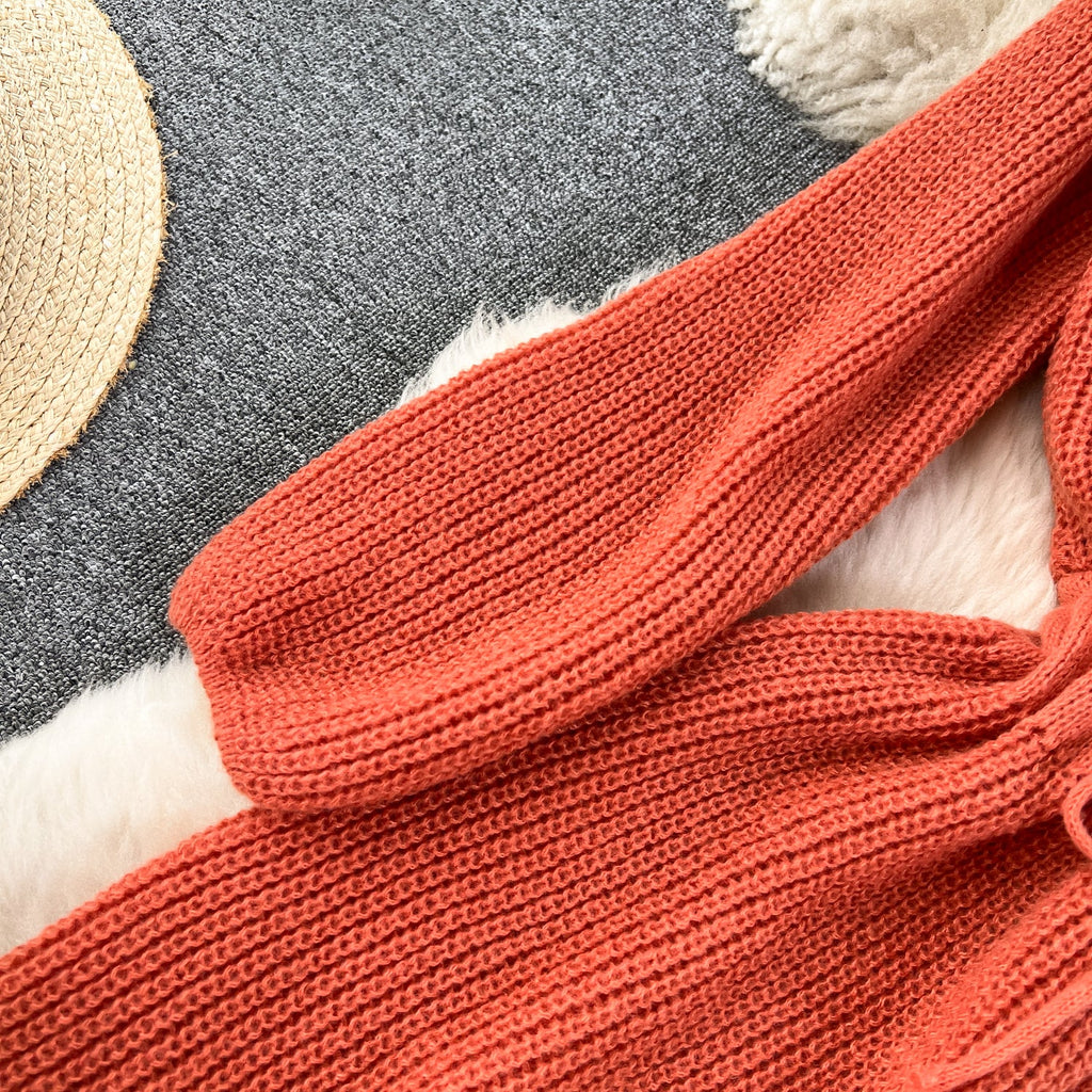 Elastic Solid Color Hollowed Knit Romper