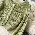 Twisted Cardigan&Skirt Thermal 2Pcs