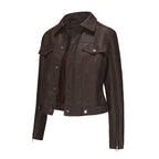 Multi-zipped PU Moto Jacket