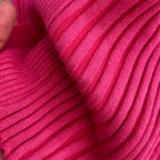 Cross V-neck Solid Color Knitwear
