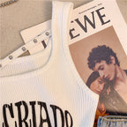 Chic Monogram Threaded Camisole