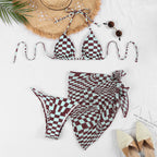 Multi-color Printed Sexy Bikini