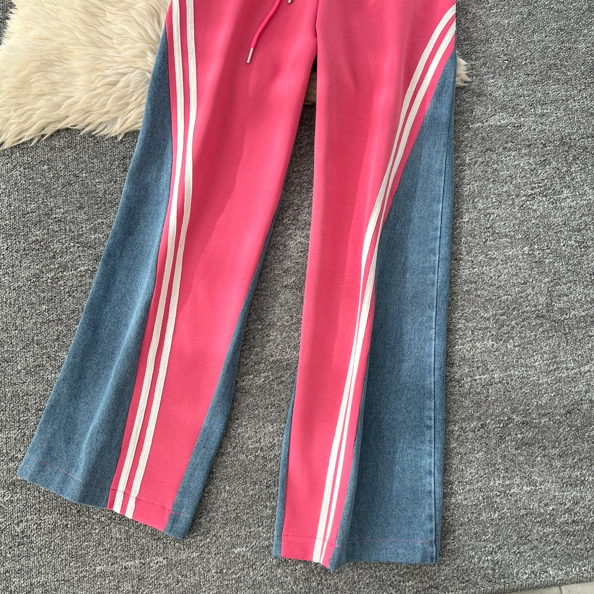 Sweatshirt&Trousers Sportswear Denim 2Pcs