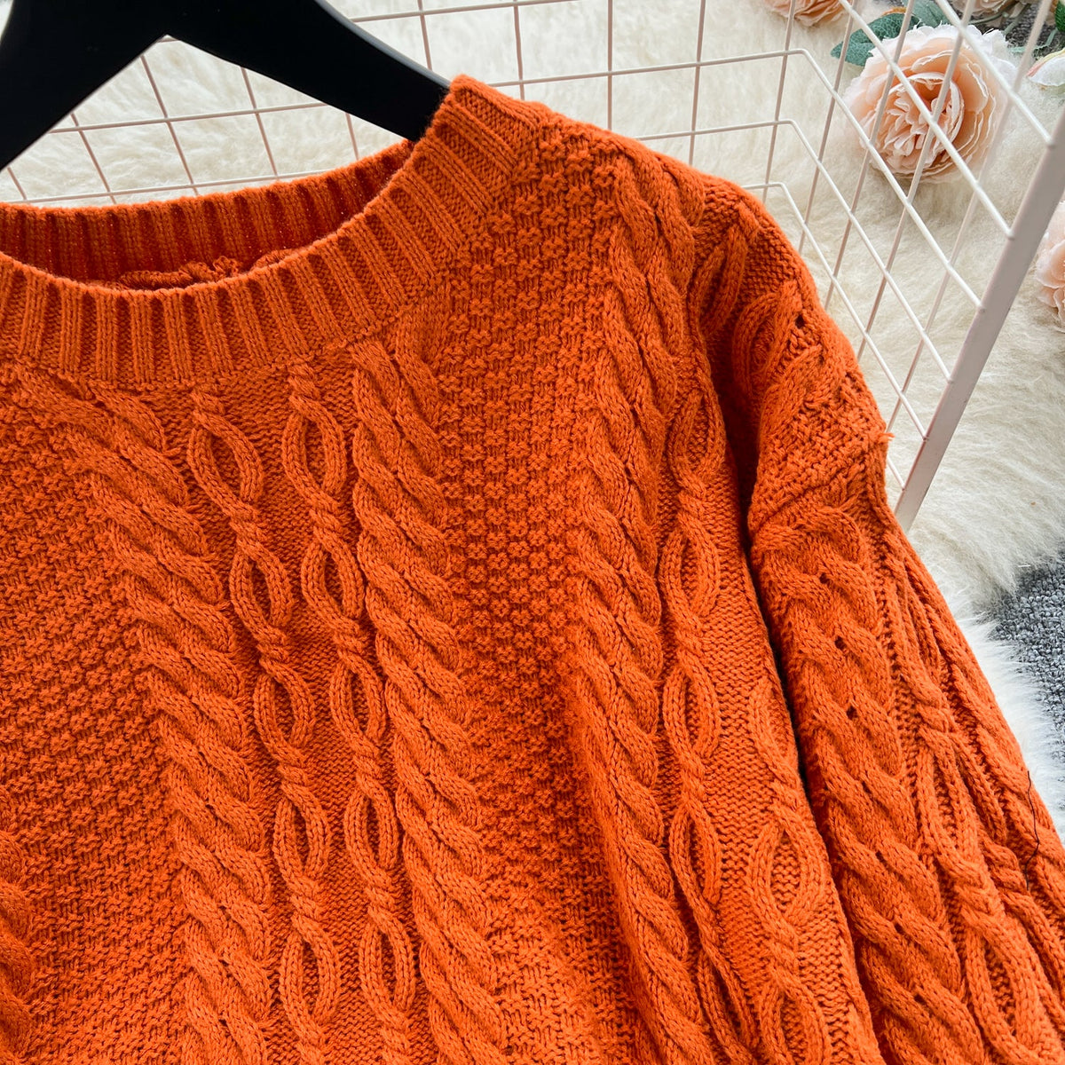 Thermal Sweater&Skirt Twisted 2Pcs
