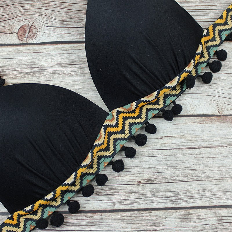 Backless Leopard-Print Low-Rise Bikini