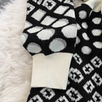 Fancy Knitted Waist-slimming Dress