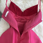 Vintage Ruffled Slip Dress with Choker