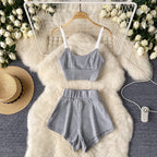 Camisole&Shorts Soft Sportswear 2Pcs