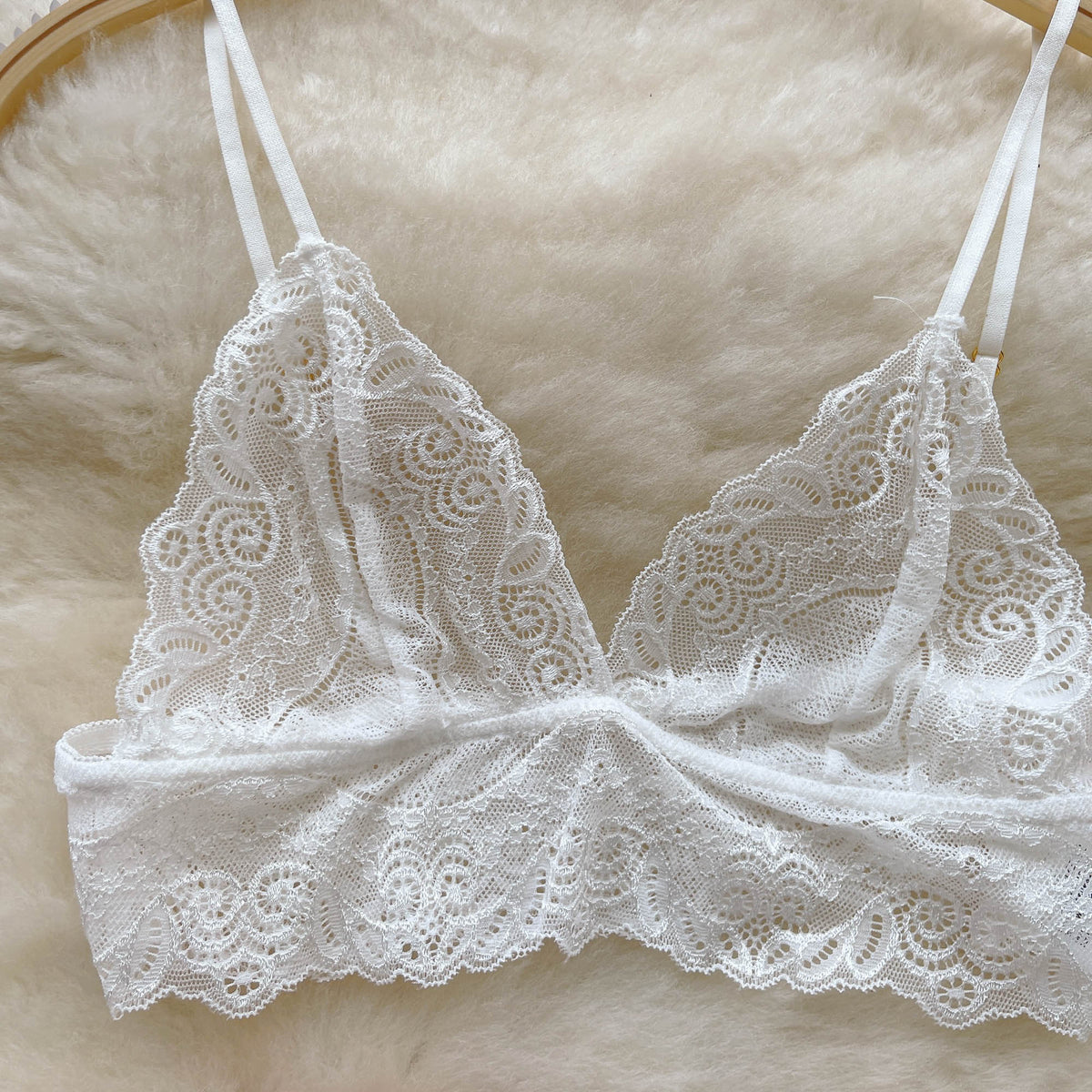 Lace Camisole&Floral Panties 2Pcs