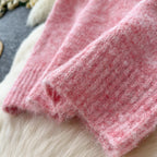 Cardigan&Halter Camisole Soft Knitted 2Pcs