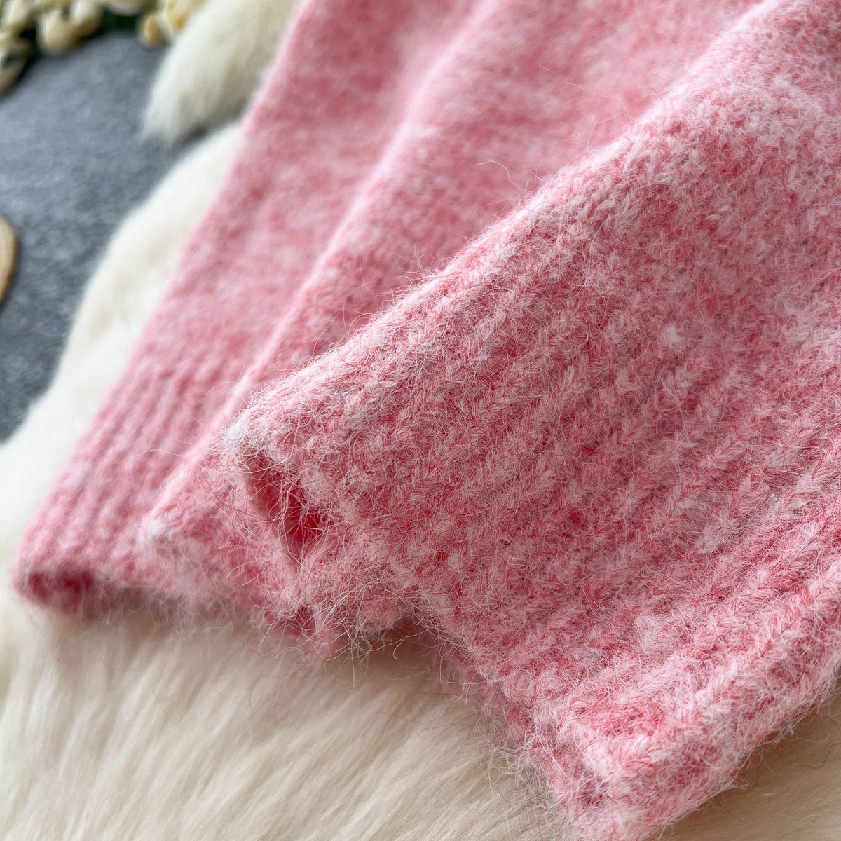 Cardigan&Halter Camisole Soft Knitted 2Pcs