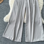 Chic Backless V-neck Halter Jumpsuits