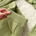 Twisted Cardigan&Skirt Thermal 2Pcs